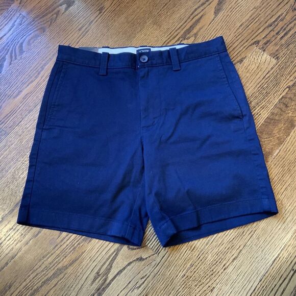 NEW J Crew Shorts Mens‎ Size 28 with 7" Inseam Cotton Stretch Classic Preppy NWT - Picture 1 of 10
